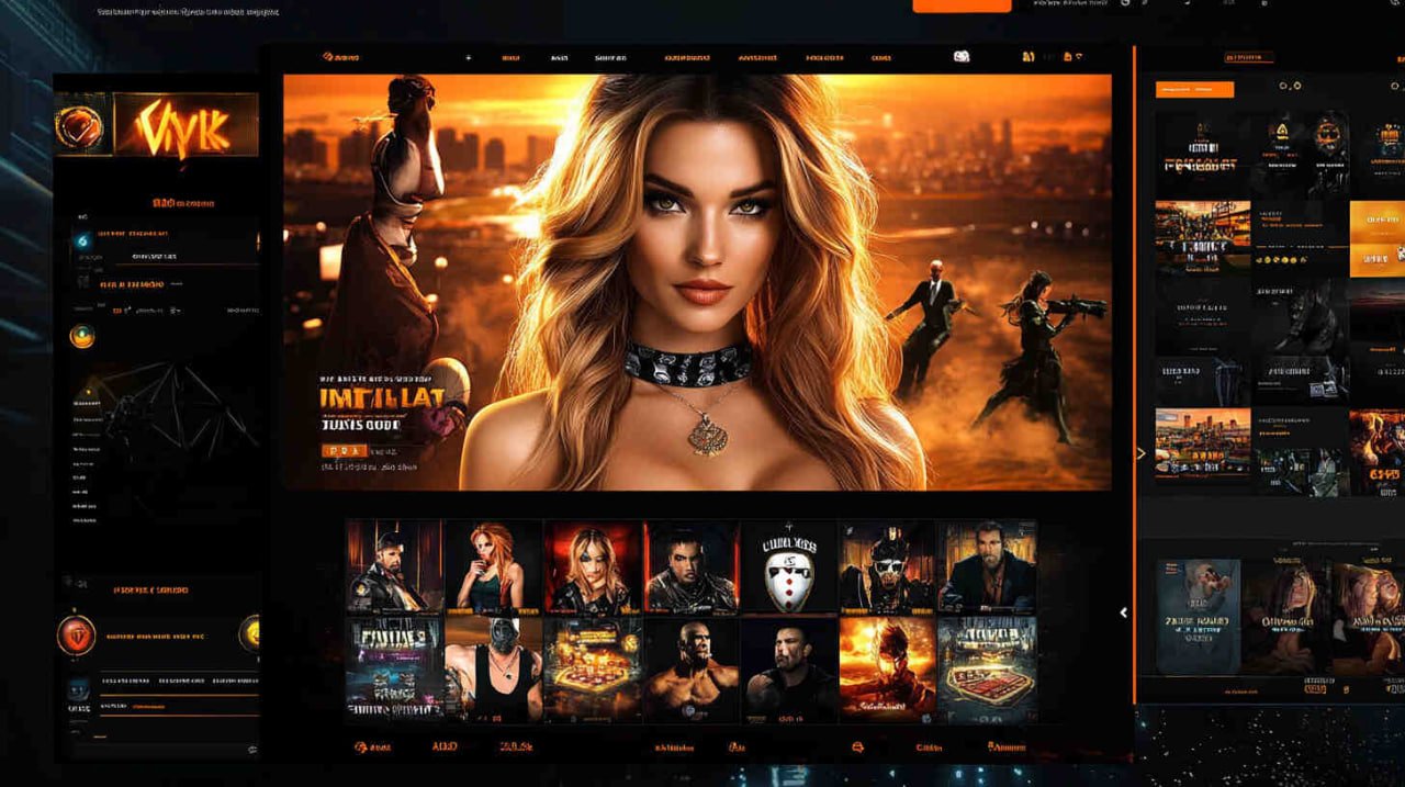 Hood vs Wolf slot game interface showing 5-reel layout and character-themed symbols